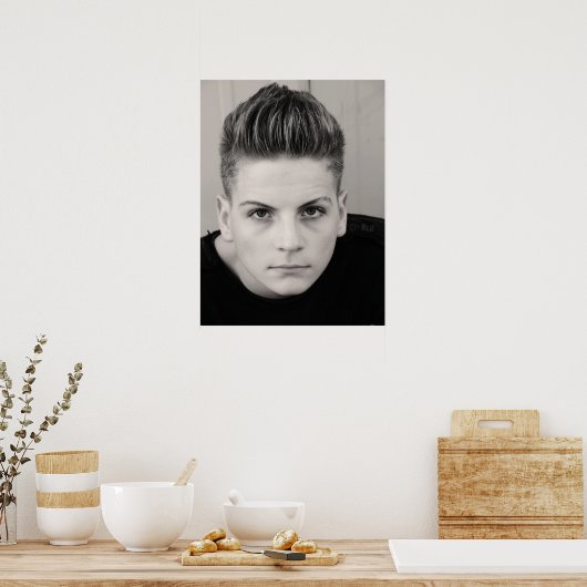 Männerpaare Poster (Küche)