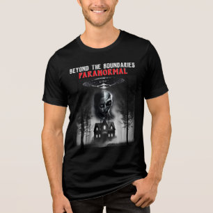 Männerparanormales Team-Shirt Tri-Blend Shirt