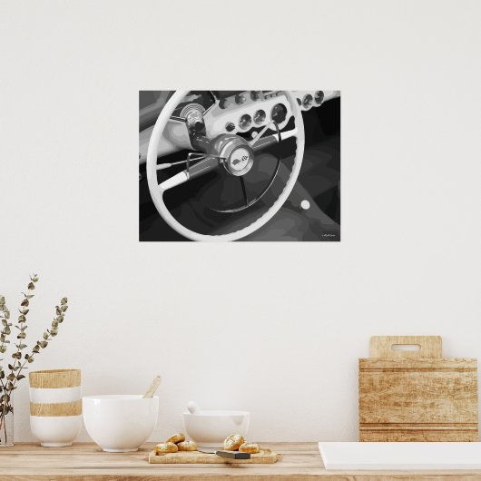 Männerplakat Poster (Küche)