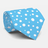 Männerpolka-Dots-Krawatte Krawatte (Gerollt)
