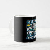 Männerpool-Mutter-Schwimmen-Mama-Schwimmer-Mutter- Kaffeetasse (Vorderseite Links)
