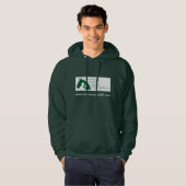 Männerpullover mit Adirondack-EAP-Logo Hoodie (Vorne ganz)