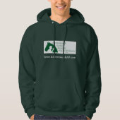 Männerpullover mit Adirondack-EAP-Logo Hoodie (Vorderseite)