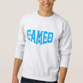 Männerpullover mit blauem Cameo-Logo Sweatshirt (Vorderseite)