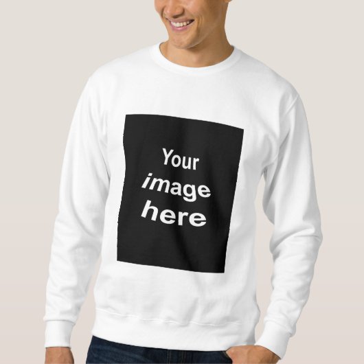 Männerpullover Sweatshirt (Vorderseite)