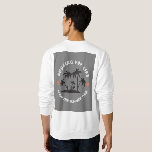 Männerpult Sweatshirt (Schwarz voll)