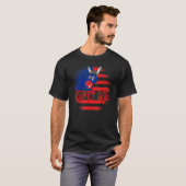 Männerpuppe - das wahre Problem in Amerika T-Shirt (Vorne ganz)