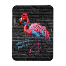Männerrolle Flamingo Hat Cigar