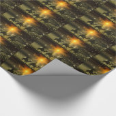 Männers-WeihnachtsPackpapier des Geschenkpapier (Ecke)