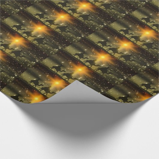 Männers-WeihnachtsPackpapier des Geschenkpapier (Ecke)