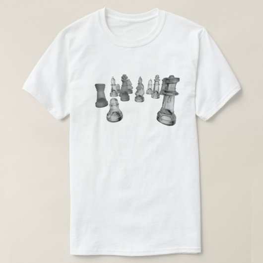 Männerschach im T-Shirt (Design vorne)