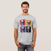 Männerschädel-T - Shirt (Vorne ganz)