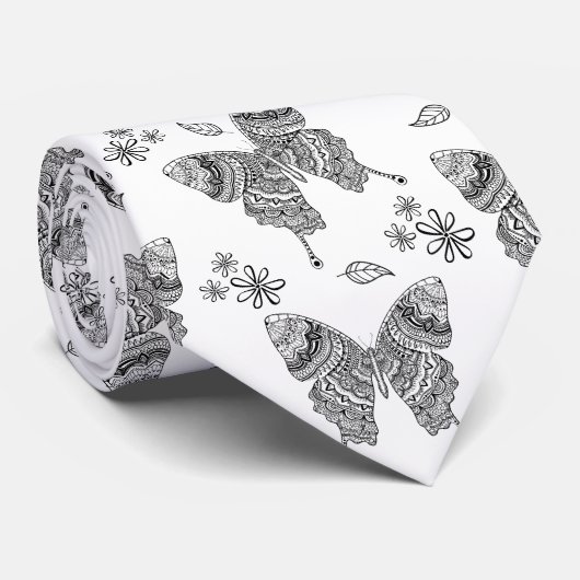 Männerschmetterling Krawatte (Gerollt)