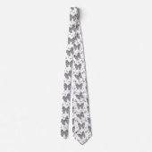 Männerschmetterling Krawatte (Rückseite)