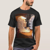 Männerschwarzer T - Shirt Baumwollrister/Rechtsanw (Vorderseite)