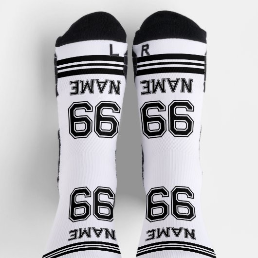 Männersport Hochleistungs-Athletik-Crew Sock Socken (Oben)