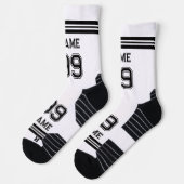 Männersport Hochleistungs-Athletik-Crew Sock Socken (Links)