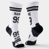 Männersport Hochleistungs-Athletik-Crew Sock Socken (Gewinkelt)