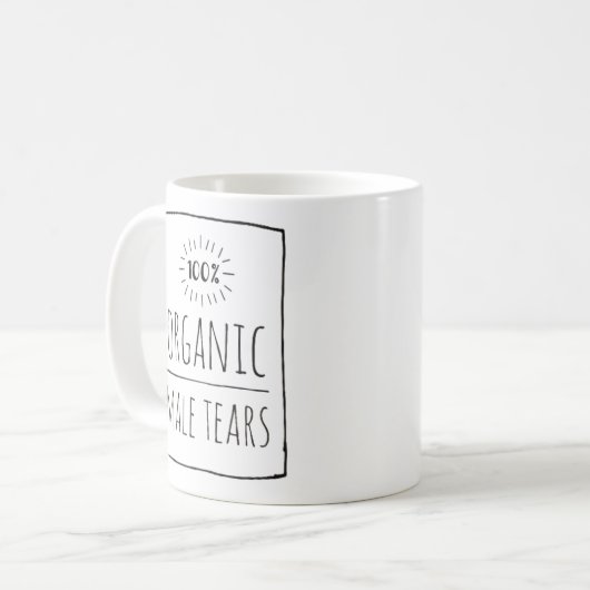 MÄNNERTEARS KAFFEETASSE (Vorderseite Links)