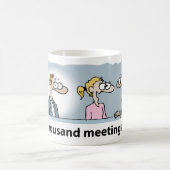 Männertreffen Zombie Kaffeetasse (Mittel)