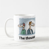 Männertreffen Zombie Kaffeetasse (Links)