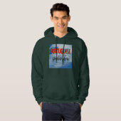Männerunterhemd, weiß hoodie (Vorne ganz)