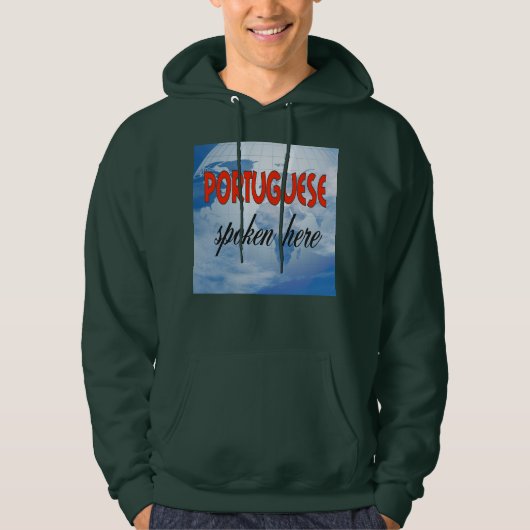 Männerunterhemd, weiß hoodie (Vorderseite)
