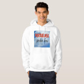 Männerunterhemd, weiß hoodie (Vorne ganz)