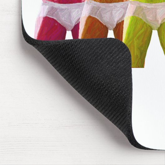 Männerunterwäsche Mousepad (Ecke)