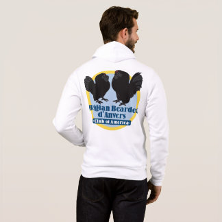 Männerverschluss-Hoodie mit Farblogo Hoodie