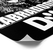 Männerweltenbesitzer: Der beste Labradoodle-Vater Poster (Ecke)