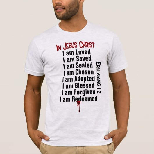 Männerwert-T - Shirt (Vorderseite)