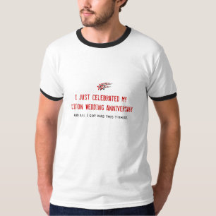 Männerwolle (2.) Hochzeitstag T - Shirt