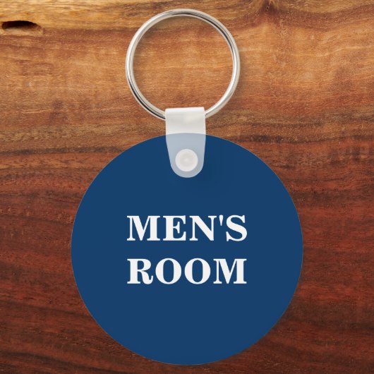 Männerzimmer-Schlüsselanhänger Schlüsselanhänger (Vorderseite)