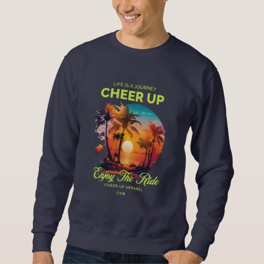 MANNES LEBENSREISE ERMUTIGENDE SWEATSHIRT  (Vorderseite)