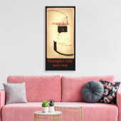 Mannglio's cafe' leinwanddruck (Insitu (Wohnzimmer))