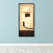 Mannglio's cafe' leinwanddruck (Insitu (Holzboden))