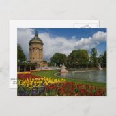 Mannheim, Deutschland Postkarte (Vorne/Hinten)