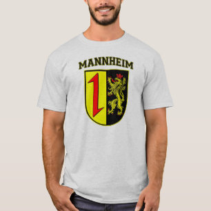 Mannheim Deutschland Wappen/Wappen T-Shirt