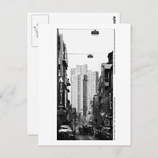 Mannheim - In den Quadraten Postkarte (Vorne/Hinten)