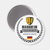 Mannheim Magnet (Vorderseite/Rückseite)