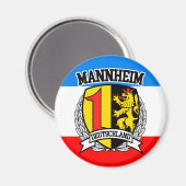 Mannheim Magnet (Vorderseite/Rückseite)