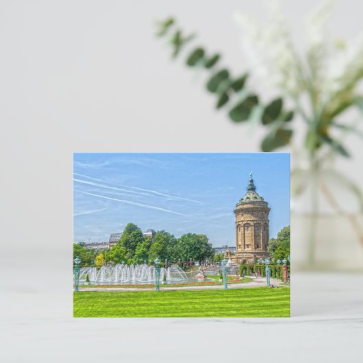 Mannheim Postkarte (Stehend Vorderseite)