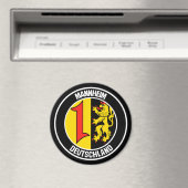 Mannheimer RundEmblem Magnet (In Situ (Geschirrspüler))