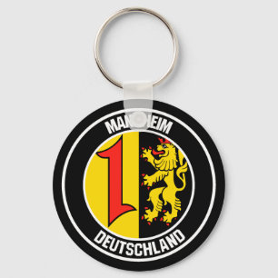 Mannheimer RundEmblem Schlüsselanhänger