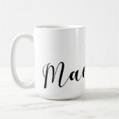 Mannin, Isle of Man Flag Herz, Manx Kaffeetasse (Links)