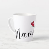 Mannin, Isle of Man Flag Herz, Manx Milchtasse (Linke Ecke)