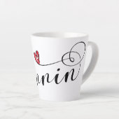 Mannin, Isle of Man Flag Herz, Manx Milchtasse (Rechte Ecke)