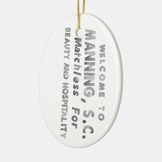 Manning Christmas Ornament (Links)
