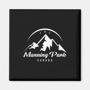 Manning Park Canada Ski Resort Skifahren Snowboard Magnet